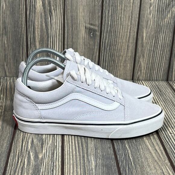 VANS Old Skool Classic Canvas Suede Skater Shoes Sneakers W8 Retro Lifestyle - Picture 1 of 8